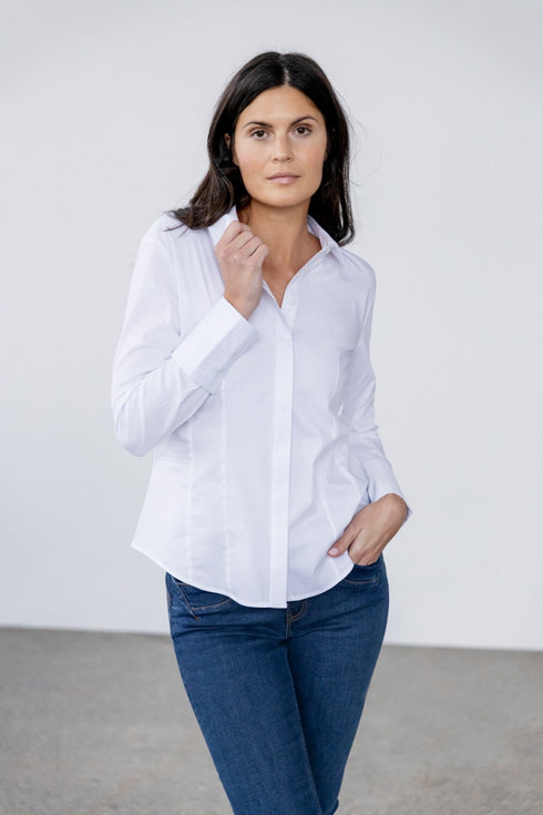 Fransa FRZASHIRT Women's Tailored Long Sleeve Shirt 20614047