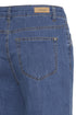 Fransa FRCHICAGO Hanna Mid Blue High Waist Wide Leg Jeans 20614692