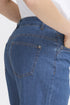 Fransa FRCHICAGO Hanna Mid Blue High Waist Wide Leg Jeans 20614692