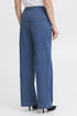 Fransa FRCHICAGO Hanna Mid Blue High Waist Wide Leg Jeans 20614692