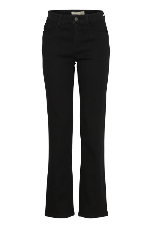 Fransa FRLUXE Women's Straight Leg Mid Waist Jeans 30" Length 20614767