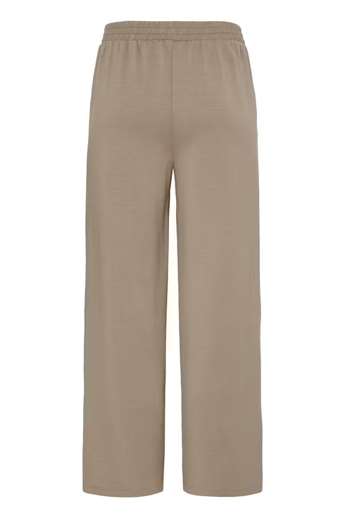 Fransa FRAURORA Wide Leg Trousers Mountain Trail Brown 7/8 Length 20615493