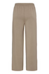 Fransa FRAURORA Wide Leg Trousers Mountain Trail Brown 7/8 Length 20615493
