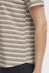 Fransa Womens Mountain Stripe/Brown FRJOSIE Striped T-Shirt 20615550