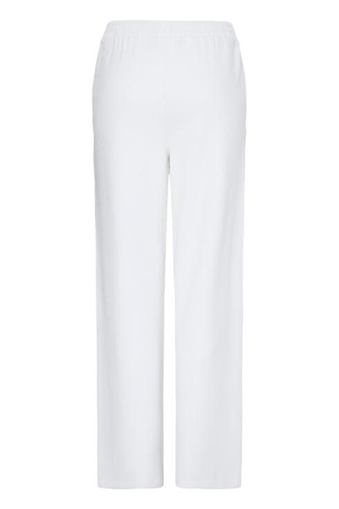 Fransa FRAURORA Soft-Touch Wide Leg Casual Trousers – Whisper White – 20615556