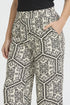 Fransa Womens FROLINE PA 1 Printed Viscose Relaxed Fit Trousers 20614399
