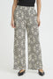 Fransa Womens FROLINE PA 1 Printed Viscose Relaxed Fit Trousers 20614399
