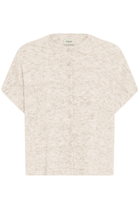 Fransa FRSANNY Women's Short-Sleeve Cardigan 20617049