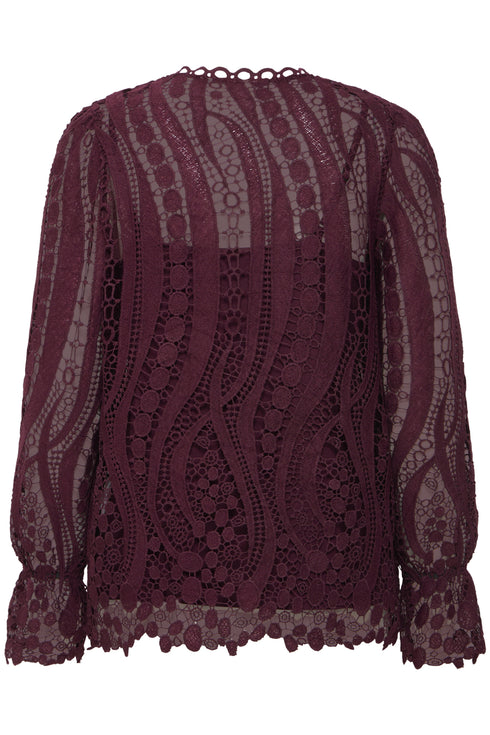Fransa FRBELLE Lace Blouse 20617058