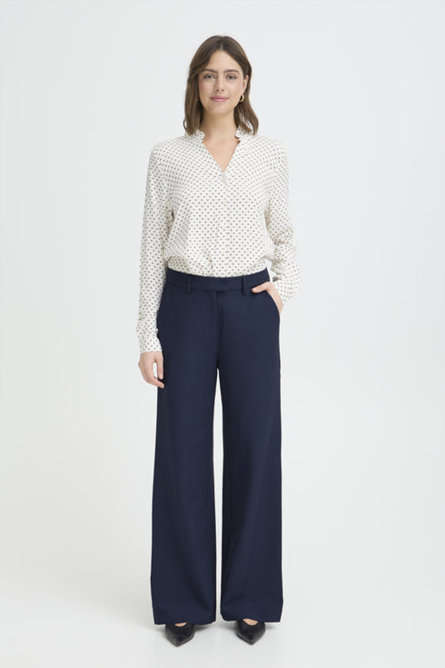 Fransa ABIGAIL Wide Leg Trousers - 20617067