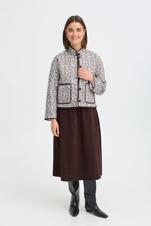 Fransa Womens Claudine Casual Jacket 20617085ENT - Entangles Fir Green