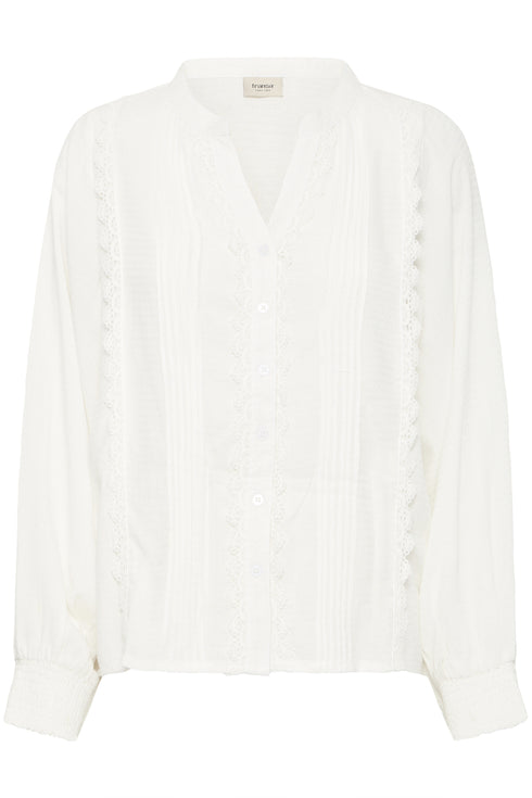 Fransa FRHIDA Women's Lace Trim Shirt 20617377