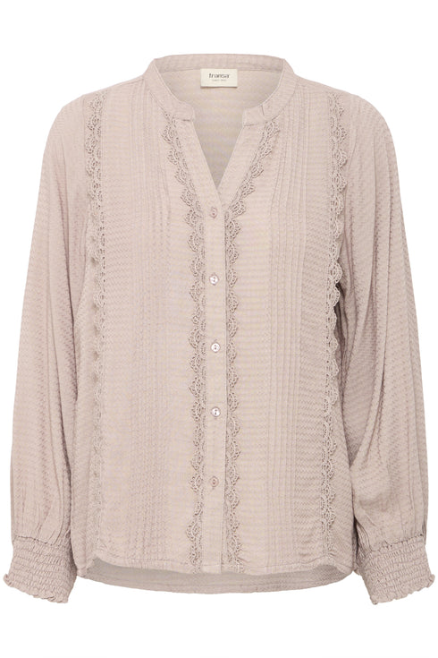 Fransa FRHIDA Women's Lace Trim Shirt 20617377