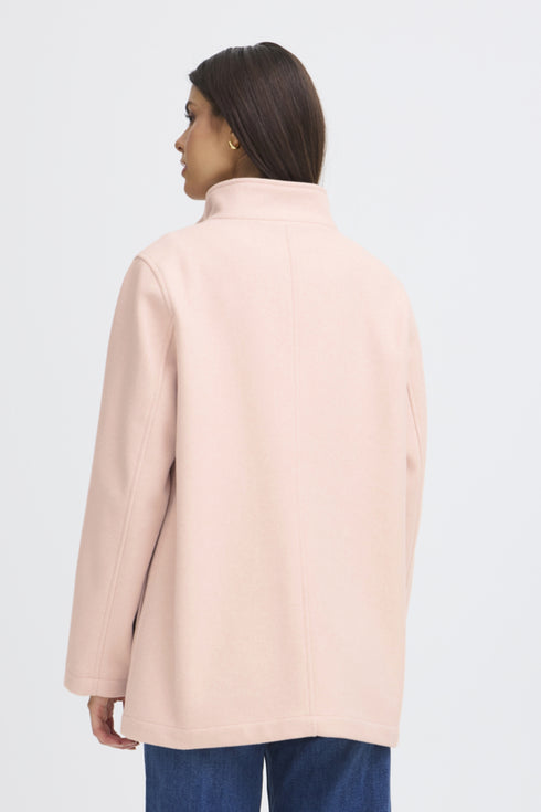 Fransa Willa Light Pink Coat – 20616385