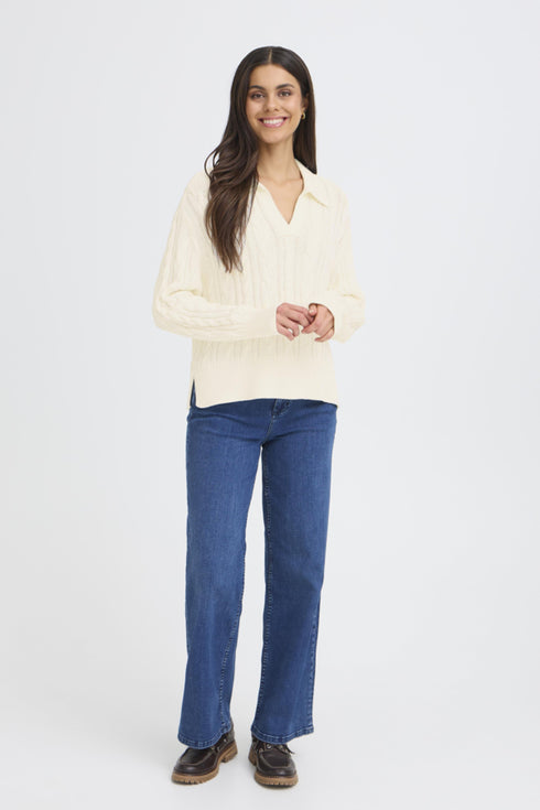 Fransa VIVIAN Cotton Pullover - 20617421
