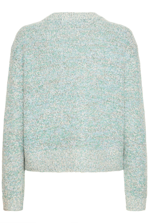 Fransa FRVIOLA Soft-Touch High Neck Jumper – Bosphorus Melange – 20617423