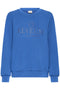 Fransa FRAURORA Soft-Touch Crew Neck Sweatshirt – True Blue Tex – 20617444