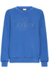 Fransa FRAURORA Soft-Touch Crew Neck Sweatshirt – True Blue Tex – 20617444