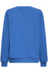 Fransa FRAURORA Soft-Touch Crew Neck Sweatshirt – True Blue Tex – 20617444