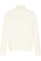 Fransa FRAURORA Soft-Touch Full-Zip Long Sleeve Sweatshirt – Whisper White – 20617465