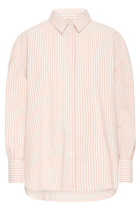 Fransa FRZASHIRT Rose Smoke & White Striped Blouse – 20617471