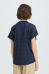Fransa FRLAYA Blouse Navy Blazer Blue Dotted Print 20617499