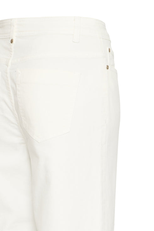 Fransa Womens FRCHICAGO High Waist Stretch Denim 7/8 Wide Leg Jeans 20617611