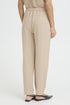 Fransa Womens Savannah Tan FRADAH Pleated Barrel Leg Trousers 20617681