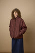 Fransa Womens Agate Quilted Jacket Rum Raisin / Red - 20617827