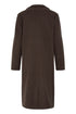 Fransa FQADELAY Double-Breasted Wool Blend Coat 20617938 - Hot Fudge Melange