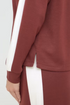 Fransa Womens Aurora Sweatshirt 20618035 - Rum w. White Contrast