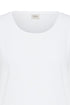 Fransa Womens Clea Round Neck Long Sleeve Top 20618125 WH - White