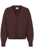 Fransa FRGIGI V-Neck Knit Cardigan 20618348 - Port Royale Melange