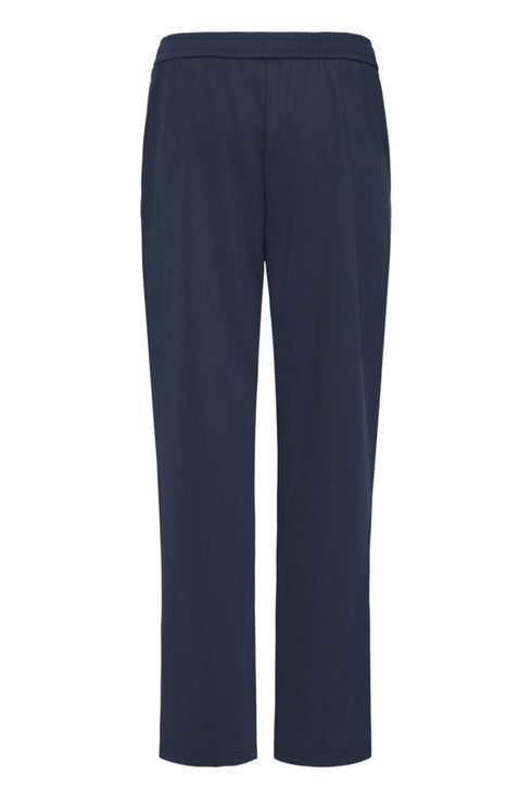 Fransa Dark Peacoat Straight Leg FRBLAZER Trousers 20618364