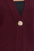 Fransa Sally Sleeveless V-Neck Knitted Waistcoat 20618485 PRT - Port Royale Red
