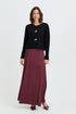 Fransa Sally Bow Clasp Detail Cropped Cardigan 20618487 MET - Meteorite Black