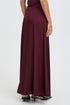 Fransa Junia High Waisted A-Line Maxi Skirt 20618534 PRT - Port Royale Burgundy