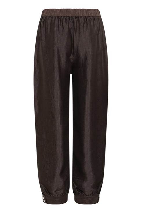 Fransa Kimmy Cuffed Ankle Trousers 20618610 MOL - Mole Brown