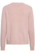 Fransa Addy Classic Round Neck Long Sleeve Knit Jumper 20618611 PE - Peachskin Pink