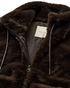 Freequent Womens Soft Faux Fur Zip Waistcoat 206471 MOLE - Mole