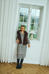 Freequent Womens Soft Faux Fur Zip Waistcoat 206471 MOLE - Mole