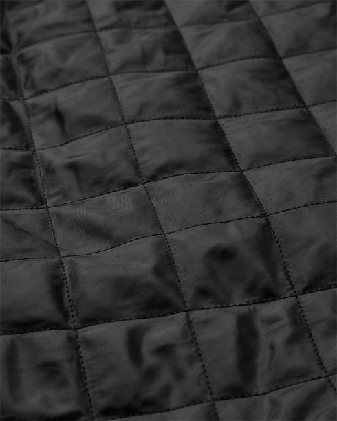 FreeQuent FQRain Women’s Waterproof Quilted Rain Jacket – Black & Beige 206490