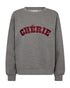 FreeQuent FQWANA Ladies Pullover - Grey Melange with Port Royale 206692