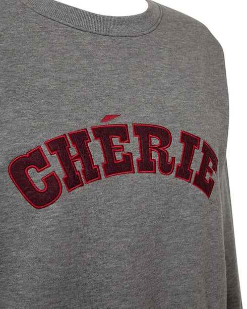 FreeQuent FQWANA Ladies Pullover - Grey Melange with Port Royale 206692