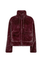 Freequent Womens Soft Faux Fur Zip Jacket 206712 - Port Royale