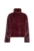 Freequent Womens Soft Faux Fur Zip Jacket 206712 - Port Royale