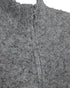 Freequent FQGRSNEMES High Neck Zip Knitted Waistcoat 206732 - Dark Grey Melange