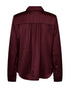 Freequent FQDove Blouse with Knotted Detail – Port Royale Bordeaux 206779
