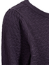 Freequent FQDODO Jacquard Print Crew Neck Knit Sweater 206794 NS - Nightshade