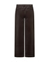 Freequent FQCORDY Wide Leg Corduroy Trousers 206987 MOLE - Mole Brown